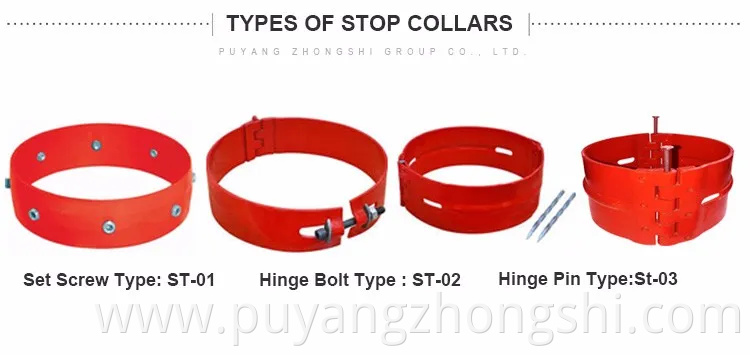 Enhance Wellbore Integrity with Premium Stop Collars for Oil and Gas Operations From China API